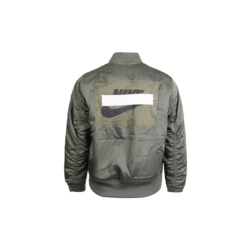 Nike Puffer Jackets Men Green-1