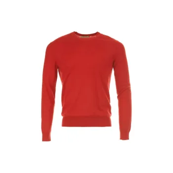 bebcdrshop trends red burberry sweater POIZON