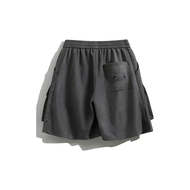 AMBER LIGHT AMBER LIGHT Mountain Outdoor Cargo Shorts Unisex-14