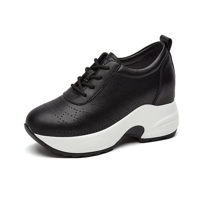 Rich Birds Breathable Height Increasing Low-Top Casual Shoes Women's-1