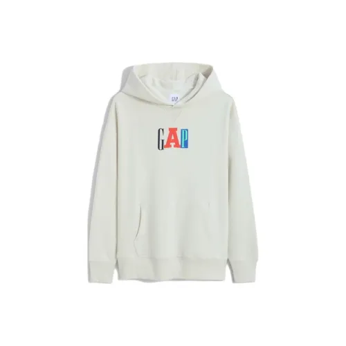 GAP Sweatshirts Unisex Gray White