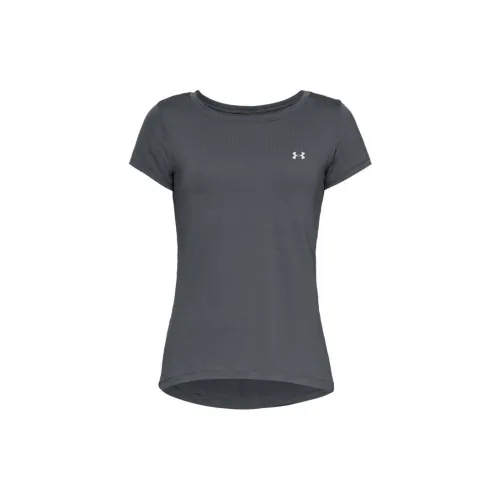 Under Armour HeatGear T-Shirts Women's Gray