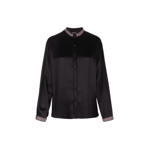 GIORGIO ARMANI Shirts Women's Black