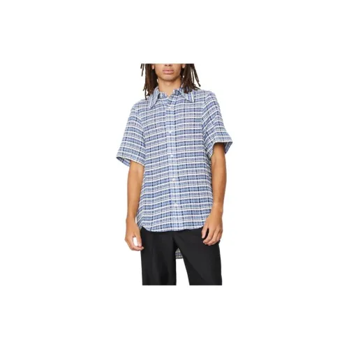 ADER ERROR Shirts Men Blue