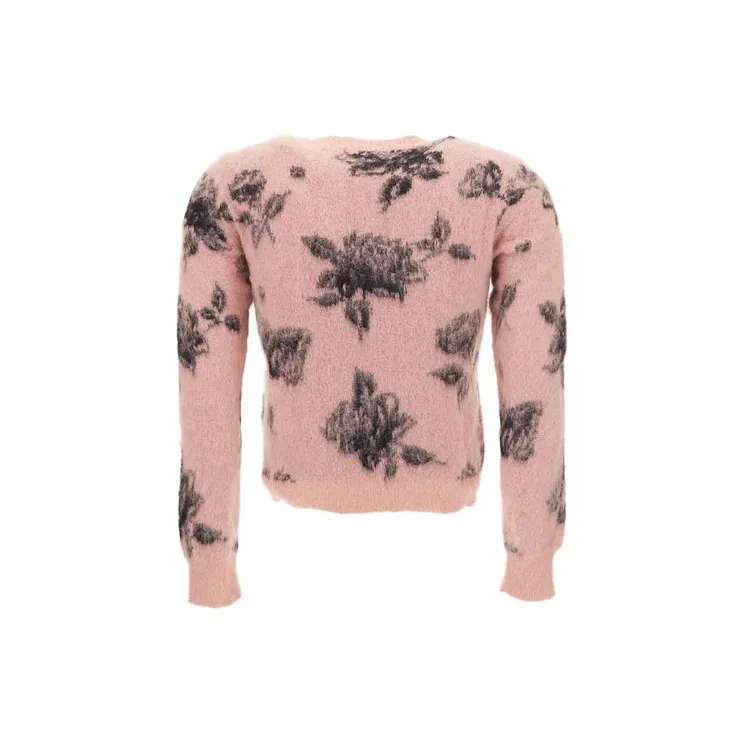 RED VALENTINO FW21 Loose Fit Sweater Women's Pink-1