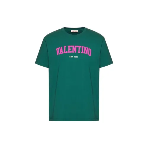 Valentino Logo Printed Crewneck T-Shirt