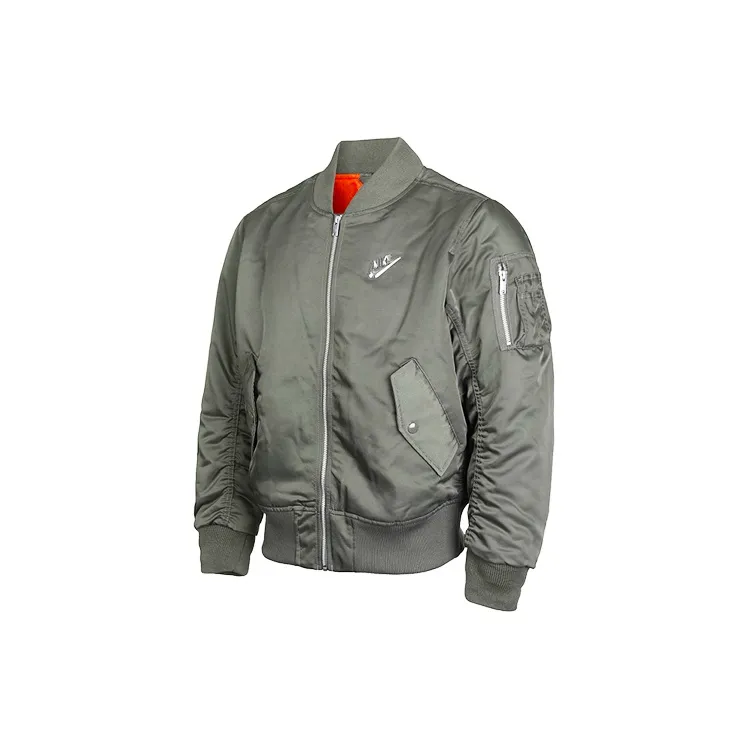 Nike Puffer Jackets Men Green-2