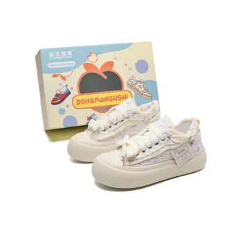 Anime Story Slip Resistant, Abrasion Resistant, Lightweight, Breathable Low Top Skateboard Shoes Women's