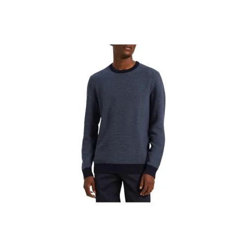 THEORY Knitwear Men Blue Gray