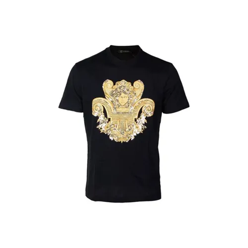 VERSACE T-Shirts Men Black