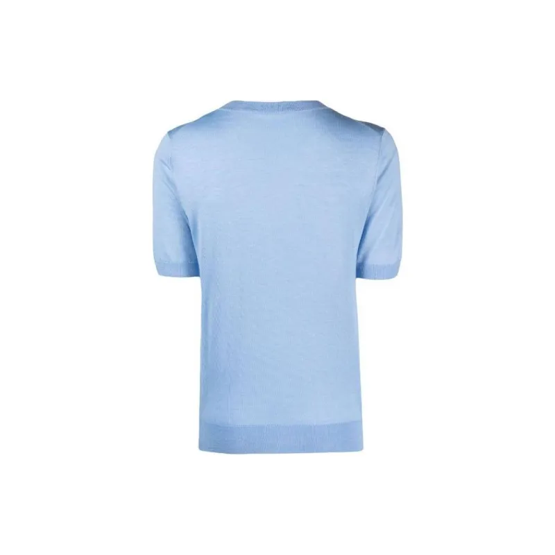 PAROSH T Shirts Women's Blue-1