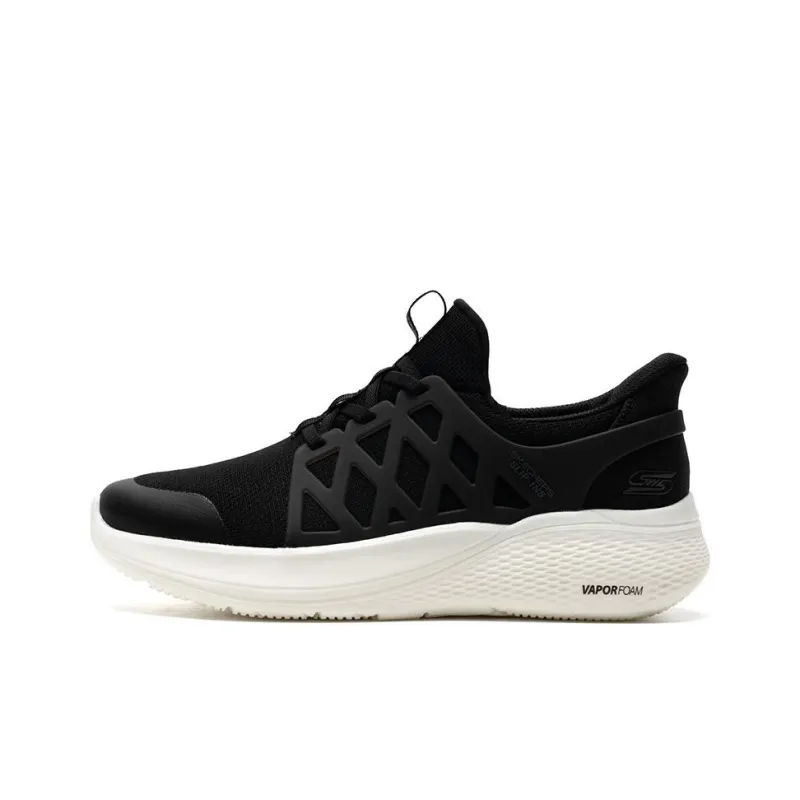 Skechers Slip Ins Anti Slip Wear Resistant Low Top Casual Shoes Men's Black-0