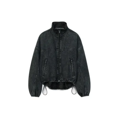 Alexander Wang Denim Jackets Women's Black