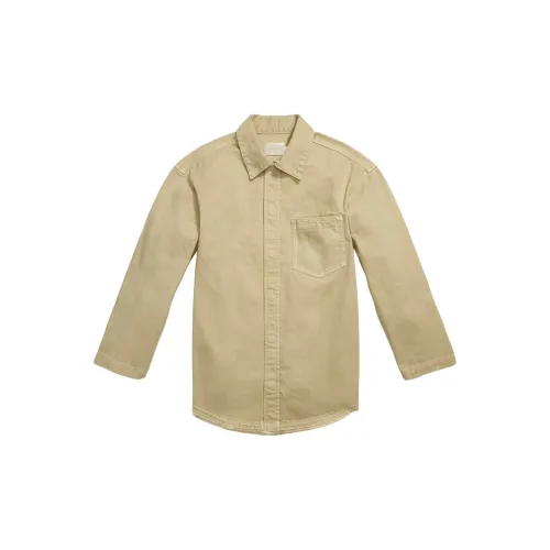 Calvin Klein JENNIE Series Shirts Women's Wheat Straw Yellow