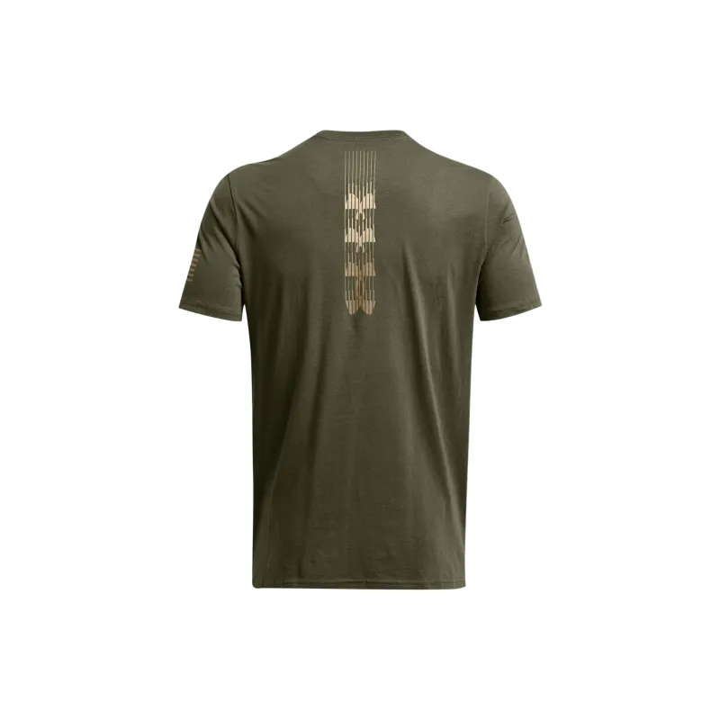 Under Armour Freedom Spine T-Shirt Men's Green-1