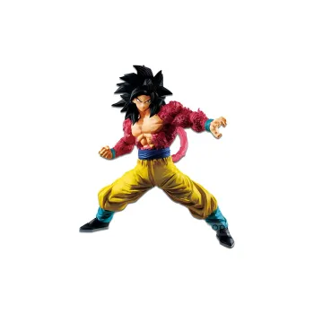 BANPRESTO Dragon Ball Gt Full Scratch The Super Saiyan 4 Son Goku Figure Red & Yellow