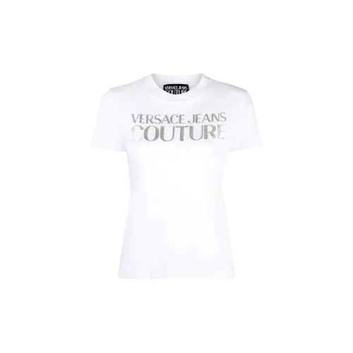 VERSACE JEANS COUTURE T-Shirts Women's White