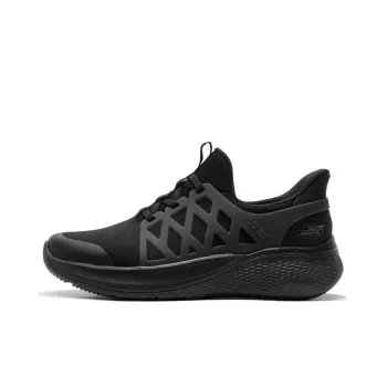 Skechers Slip Ins Anti-Slip Wear-Resistant Low-Top Casual Shoes Men's Black