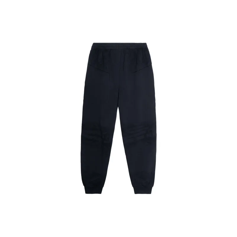 Balenciaga Knitted Sports Pants Loose Fit Style Women's Black-1
