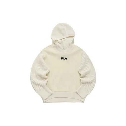 FILA Sweatshirts Women's Tender Shoot White