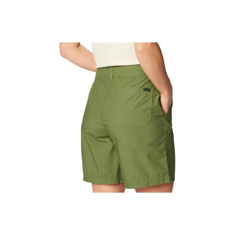 Columbia Holly Hideaway Casual Shorts Women's Green-1