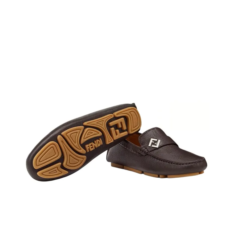 FENDI Ff Squared Loafers-5