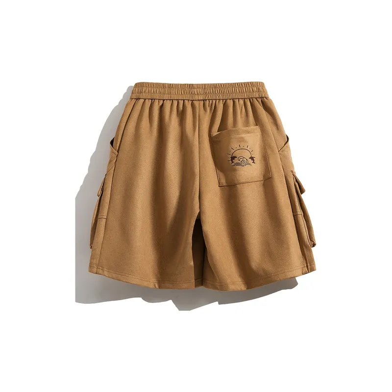 AMBER LIGHT AMBER LIGHT Mountain Outdoor Cargo Shorts Unisex-1