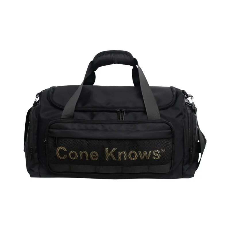 Alcohol Dragon Nylon With Mesh Travel Bag Regular Unisex Black/Gray/Green-6