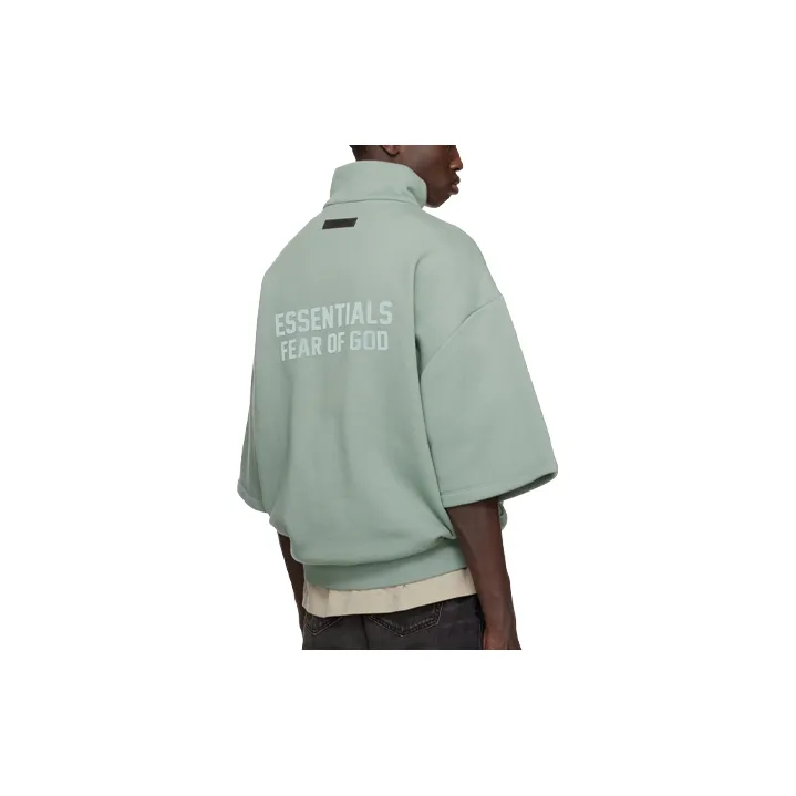 Fear Of God Essentials Drop shoulder Half zip Shirt-1