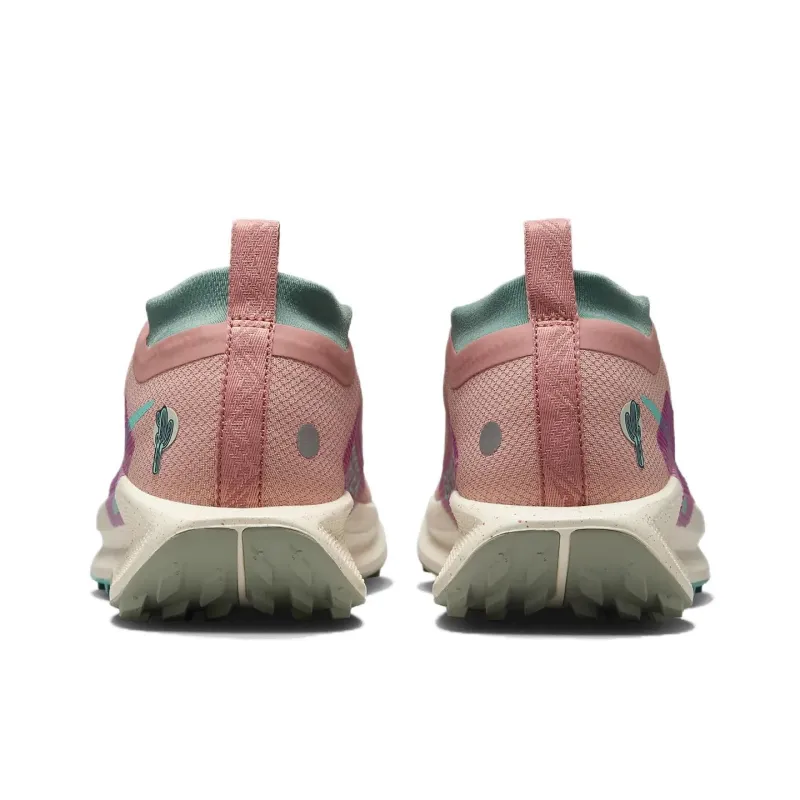 Nike React Pegasus Trail 5 Gore Tex Red Stardust Green Frost Women's-4