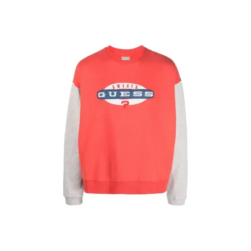 GUESS Sweatshirts Men Orange