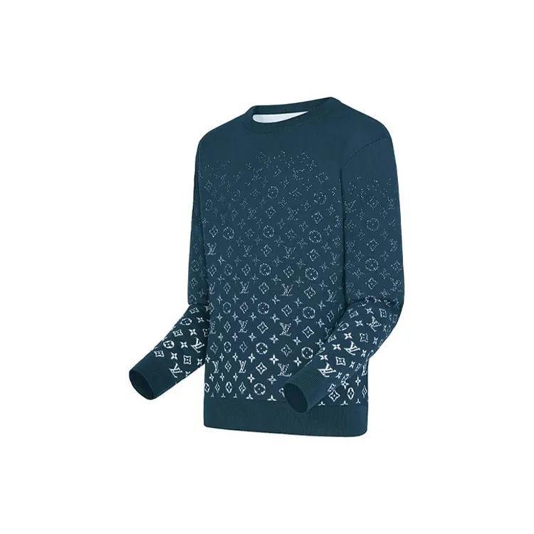 LOUIS VUITTON Lvse Monogram Degrade Crewneck-2