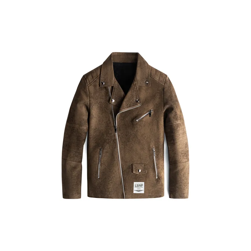 LISENPOK Leather Jackets Unisex-4