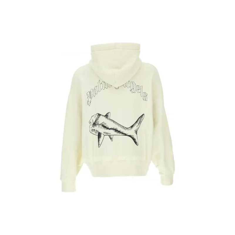PALM ANGELS Split Shark Hoodie-1