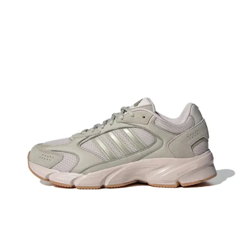 Adidas CRAZYCHAOS 2000 Chunky Sneakers Women's Low-Top Light Purple Pink/Bronze Metal/Light Beige Gray