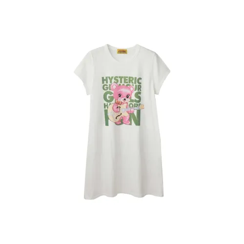 HYSTERIC GLAMOUR Short-Sleeved Dresses Women's White