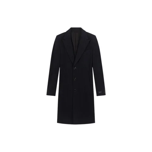 Zzegna Coats Men Navy Blue