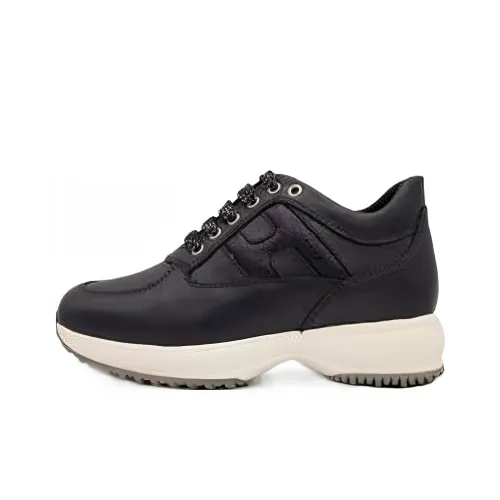 HOGAN Interactive Low-Top Casual Shoes Men's Black