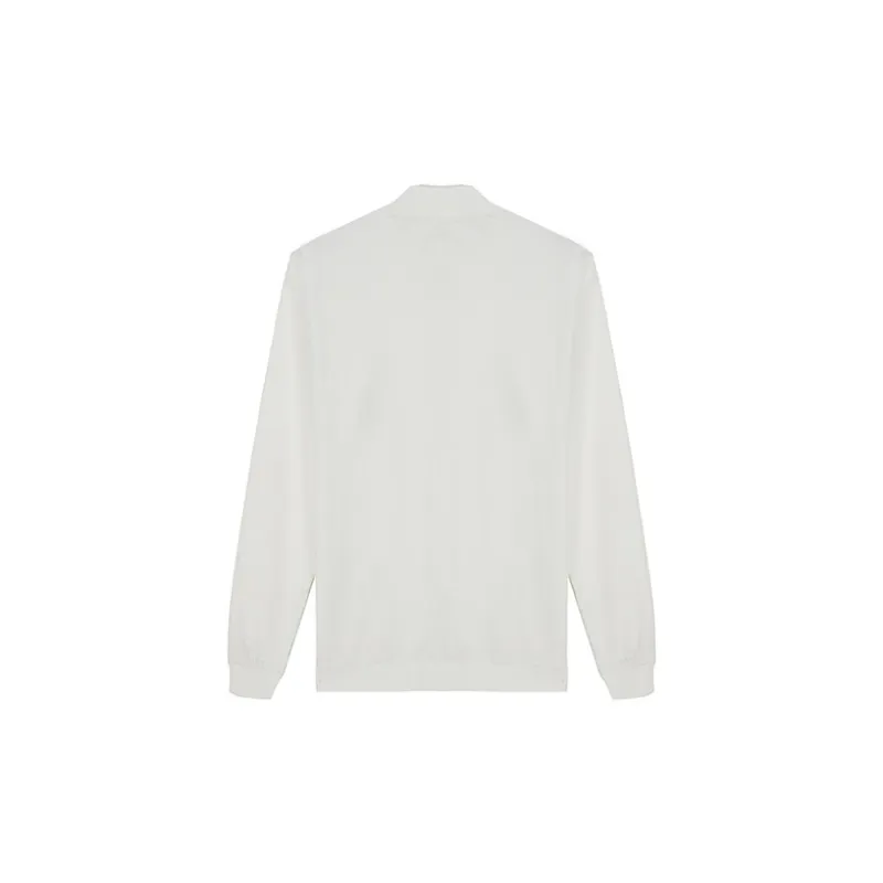 DAVID NAMAN FW22 Long Sleeved T Shirt Men's White-1