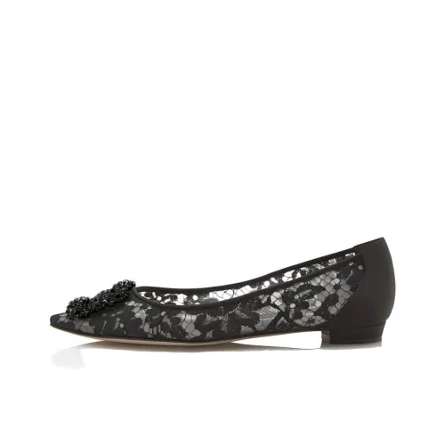 MANOLO BLAHNIK Women's Casual Shoes Women's Black