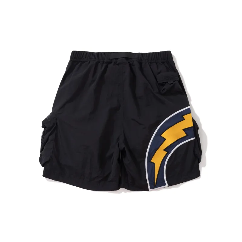 BURNIN Casual Shorts Unisex Black-1