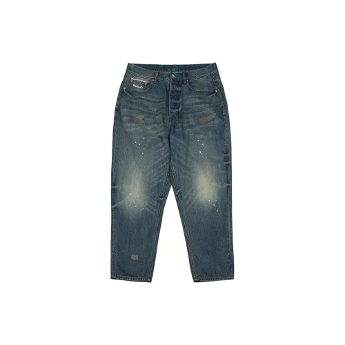 Jrs X Wild Child Club Jeans Men Denim Blue