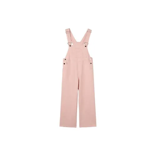 Mochahome Overalls Women's Pink