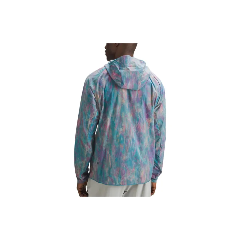 Lululemon Fast And Free Jackets Men Pixel Laser Scattering Mixed Color-1