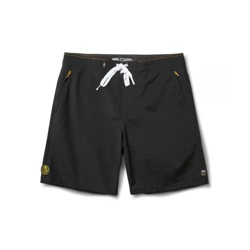 Vans VOYAGE TRUNK NATIONAL GEOGRAPHIC Casual Shorts Men Black