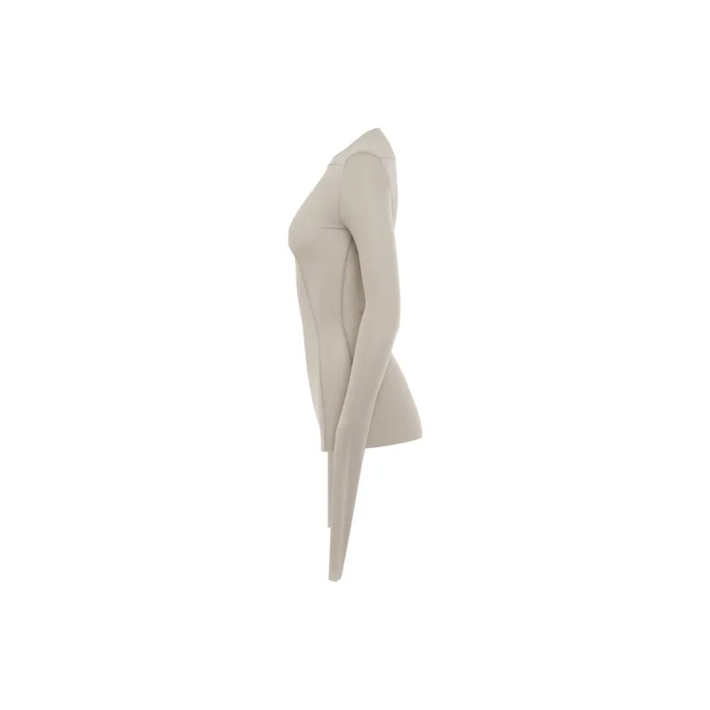 RICK OWENS Panelled Long-sleeved Top-3