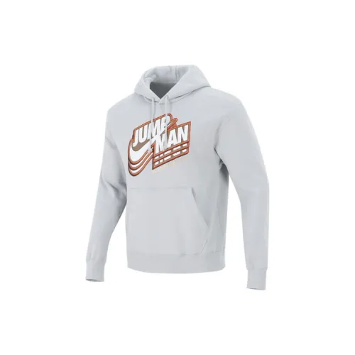 Jordan Sweatshirts Men Light Gray