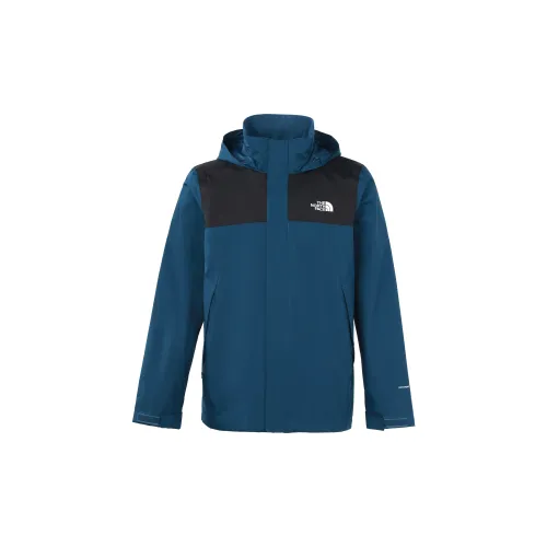 THE NORTH FACE Windbreaker Jackets Men Dark Blue