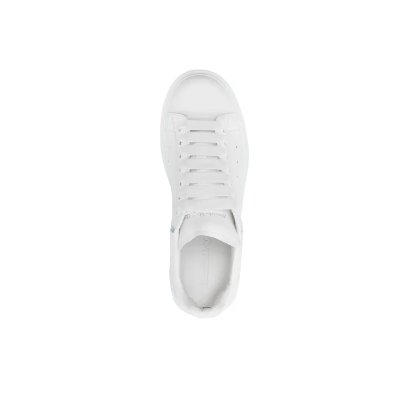 Alexander McQueen Oversized White Iridescent Stripe-4