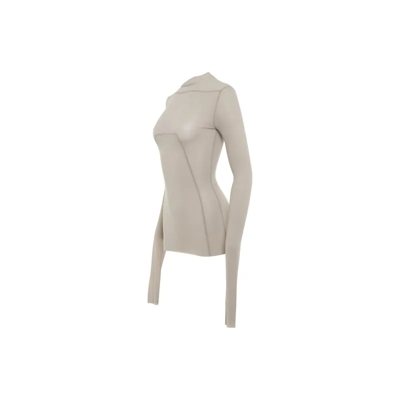 RICK OWENS Panelled Long-sleeved Top-2